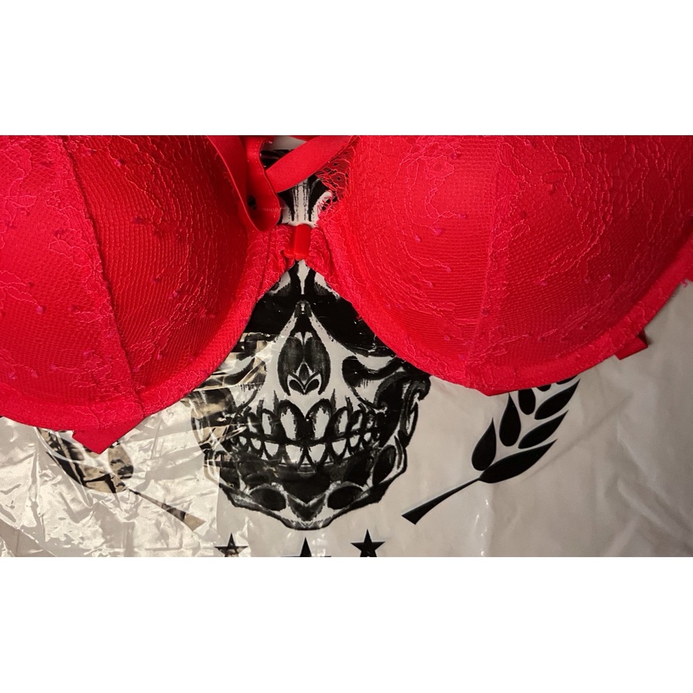 Victorias Secret Strappy Red Bra